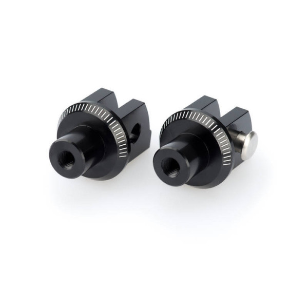 Puig Footpeg Adaptors Black